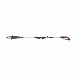 WORX WG349E.9, 20 cm, 1,01 mm, 5 m/s, 9525 / 1000 mm (375 / 1000"), Noir, Orange, Batterie