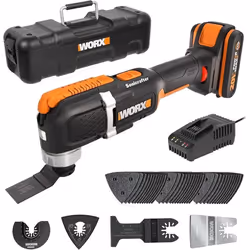 Outil Multifonction - WORX - WX696 - 20V - Vitesse variable - Compact et léger
