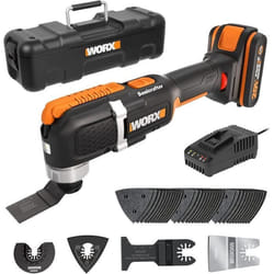 Outil Multifonction - WORX - WX696 - 20V - Vitesse variable - Compact et léger