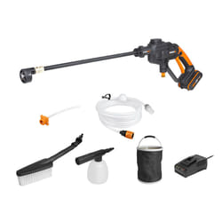 WORX WG620E.2 Nettoyeur haute pression Compact Batterie 120 l/h Noir, Orange