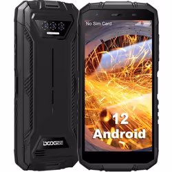 Telephone portable DOOGEE S41 Batterie 6300mAh Smartphone - IP68 GPS - 5.45” Écran - Android 12 - double SIM - Noir