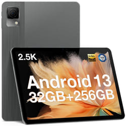 DOOGEE T30 Ultra Tablette 11 Pouces 2.5K Android 13 Tablette Tactile 32GO+256Go SD 2To Batterie 8580mAh Helio G99 Octa-Core Gris
