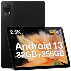 DOOGEE T30 Ultra Tablette 11 Pouces 2.5K Android 13 Tablette Tactile 32GO+256Go SD 2To Batterie 8580mAh Helio G99 Octa-Core Noir