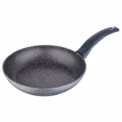 Bergner BG-8509-MBG, Rond, Poêle polyvalente, Gris, Aluminium, Vitrocéramique, Gaz, Halogène, Induction, 24 cm