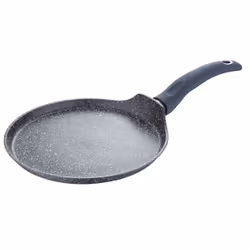 Bergner BG-8522-MBG, Rond, Poêle polyvalente, Gris, Acier inoxydable, Vitrocéramique, Gaz, Halogène, Induction, 24 cm