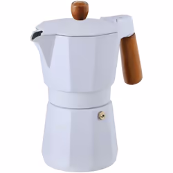 Cafetière Bergner NATURELLEMENT 6 tasses. Fabriqué en aluminium avec des dimensions de 17x10x20,5 cm. Corps extérieur complet ...