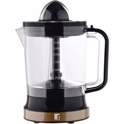 Informations techniques Contenance : 1.6 l Couleur : noir, cuivre Nombre de niveaux de commutation : 2 Centrifugeuse 40 W, 1. ...