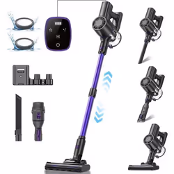 Vactidy Blitz V8 Pro - 35KPA Aspirateur Balai sans Fil - 40 Min Autonomie - Système de filtration cyclonique en 4 étapes