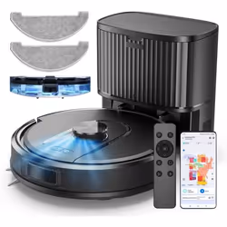 Aspirateur Robot - GENERIC - W11 - Navigation LiDAR - Auto-vidage - Aspiration et Lavage 3 en 1