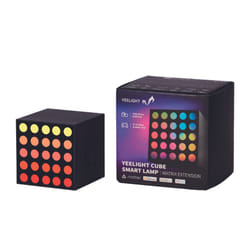 Yeelight Cube Lampe de table intelligente Wi-Fi/Bluetooth Noir