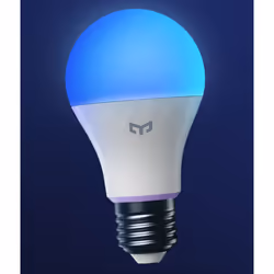 Yeelight YLQPD-0011, Ampoule intelligente, Wi-Fi/Bluetooth, Blanc, LED, E27, Multicolore