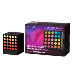 Yeelight Cube Lampe de table intelligente Wi-Fi/Bluetooth Noir