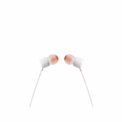 JBL Tune 110, Avec fil, 20 - 20000 Hz, Musique, Casque, Blanc