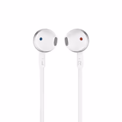 JBL Tune 205 Chrome, Blanc
