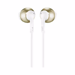 JBL Tune 205, Avec fil, 20 - 20000 Hz, Musique, 14,3 g, Casque, Champagne, Or