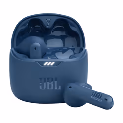 JBL Tune Flex, True Wireless Stereo (TWS), Appels/Musique, 20 - 20000 Hz, 61 g, Casque, Bleu