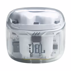 JBL Tune Flex Ghost Edition Écouteur TWS Bluetooth Translucide, Blanc - Vue supplémentaire 5