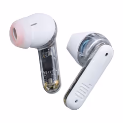 JBL Tune Flex Ghost Edition Écouteur TWS Bluetooth Translucide, Blanc - Vue supplémentaire 9