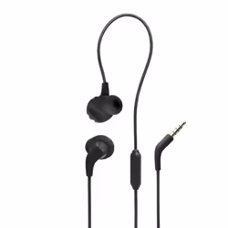JBL Endurance Run 2 Wired, Avec fil, Appels/Musique/Sport/Au quotidien, 20 - 20000 Hz, Écouteurs, Noir