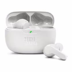 JBL Wave Beam, True Wireless Stereo (TWS), Appels/Musique/Sport/Au quotidien, 20 - 20000 Hz, 61 g, Casque, Blanc