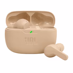 JBL Wave Beam, True Wireless Stereo (TWS), Appels/Musique/Sport/Au quotidien, 20 - 20000 Hz, 61 g, Casque, Beige