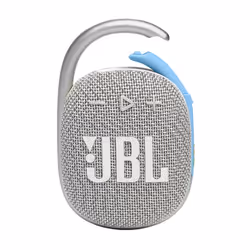 JBL Clip 4 Eco Enceinte portable stéréo Bleu, Blanc 5 W