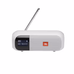 JBL Tuner 2 Portable Analogique et numérique Blanc