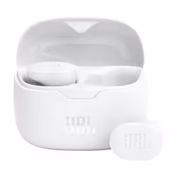 JBL Tune Buds, True Wireless Stereo (TWS), Appels/Musique, 20 - 20000 Hz, 10,8 g, Casque, Blanc