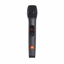 JBL JBLWIRELESSMIC, Microphone de karaoké, Sans fil, Bluetooth/Wi-Fi, 10 m, 470 – 960, Noir