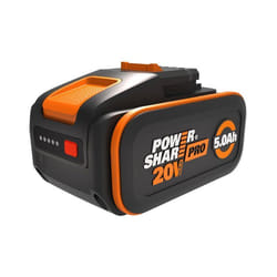 Batterie Powershare Pro - WORX - WA3645 - Lithium-Ion 20V - 5Ah - Compatible Outils 20V/40V/80V