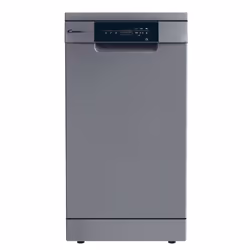 Candy Brava CDPH 2D1047S, Pose libre, Compact (45 cm), Acier inoxydable, Noir, Tactile, Pliable
