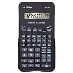 Aurora AX-501 calculatrice Poche Calculatrice scientifique Noir