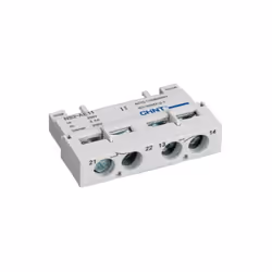 Contact auxiliaire avant Chint NS2-AE11 pour protecteur de moteur 6A - 495968Configuration des contacts : 1 NO + 1 NC 6 A. Pe ...