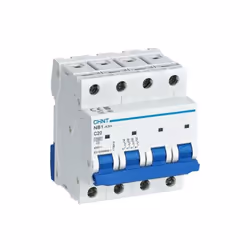 Disjoncteur magnéto-thermique Chint 4P 20A 10kA courbe C - 179912Disjoncteurs magnéto-thermiques série NB1-63H pour la protec ...