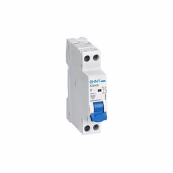 Disjoncteur 1P+N 6kA NBH8-1N de Chint Electric Pour montage sur rail DIN Occupe 1 module Protège les circuits contre les cour ...