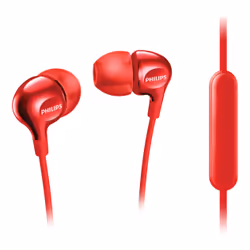 Philips Casque avec Micro SHE3705RD/00, Avec fil, 11 - 22000 Hz, Appels/Musique, Casque, Rouge