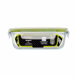 Hemetique Rectangulaire 640ml Expert Borosilicate Sg4701 San Ignacio. Fabriqué En Borosilicate, Adapté Aux Températures Extrê ...