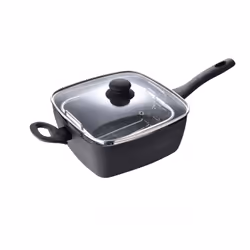 San Ignacio 6926427668545, Carré, Poêle grill, Noir, Aluminium, 4,3 L, Vitrocéramique, Gaz, Halogène, Induction, Plaque étanc ...