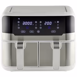 Masterpro Friteuse à Air ROCKET DUO 900 MP Blanc 2400 W 9 L