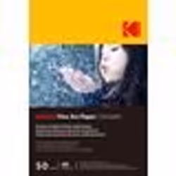 KODAK - 50 feuilles de papier photo 230g/m² mat Format A6 (10x15cm) Impression Jet dencre effet lisse - 9891093