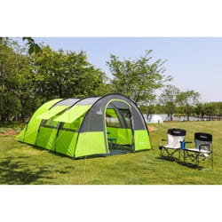 Tente de camping familiale 4 places Sorrente - KingCamp - Dimensions : 480 x 340 x 200 cm