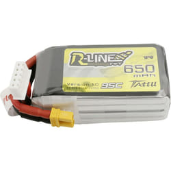 Tattu - Pack de batterie (LiPo) 14.8 v 650 mAh Nombre de cellules: 4 95 c Softcase XT30 Y984002