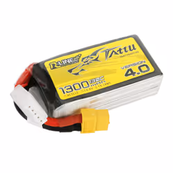 Tattu TAA13004S13X6, Batterie, Noir, Jaune