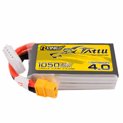 Tattu TAA10504S13X6, Batterie, Argent, Noir, Jaune
