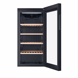 Haier Wine Bank 60 Serie 5 WS120GA Refroidisseur de vin compresseur Pose libre Noir 117 bouteille(s)