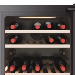 Haier Wine Bank 50 Serie 7 HWS77GDAU1 Refroidisseur de vin compresseur Pose libre Noir 77 bouteille(s) - Vue supplémentaire 11