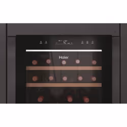 Haier Wine Bank 50 Serie 7 HWS77GDAU1 Refroidisseur de vin compresseur Pose libre Noir 77 bouteille(s) - Vue supplémentaire 16