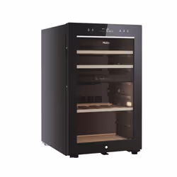 Haier Wine Bank 50 Serie 7 HWS42GDAU1 Refroidisseur de vin compresseur Pose libre Noir 42 bouteille(s)