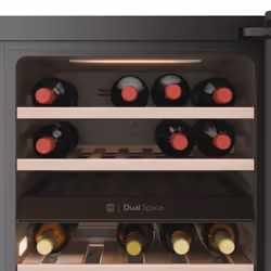 Haier Wine Bank 50 Serie 7 HWS42GDAU1 Refroidisseur de vin compresseur Pose libre Noir 42 bouteille(s) - Vue supplémentaire 8