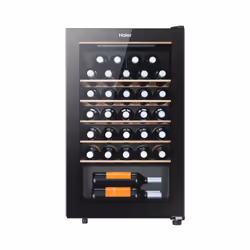 Haier Wine cellar HWS33GGFR Refroidisseur de vin compresseur Pose libre Noir 33 bouteille(s)